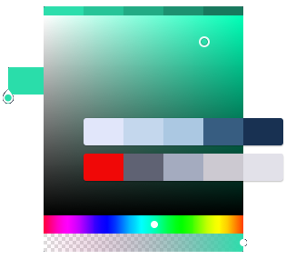 Beatiful Colors, Custom Gradients